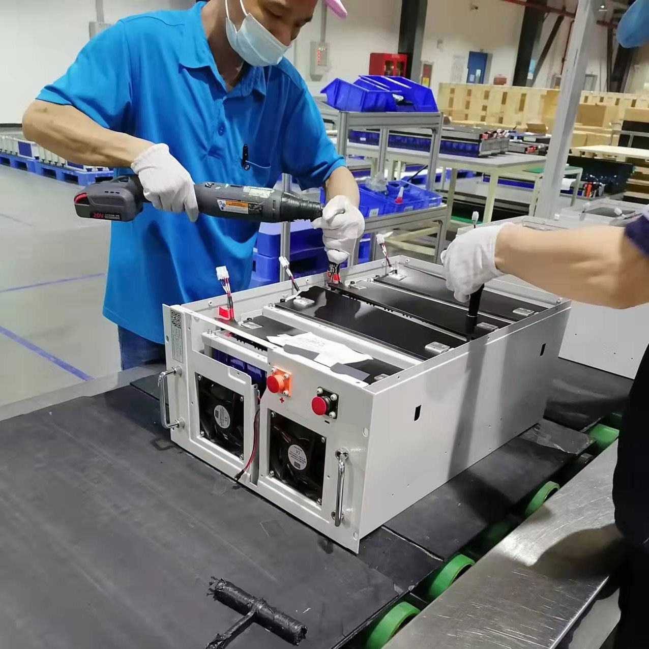 GeePower manufacturing and quality control process for energy storage systems